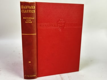 1938 Harvard Classics: Machiavelli, More, Luther