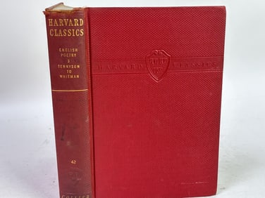1938 Harvard Classics: English Poetry Vol. III