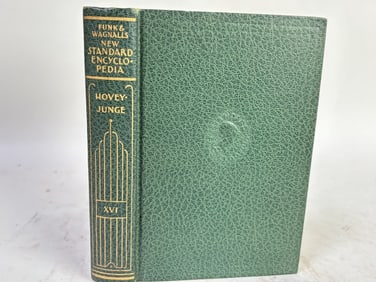 1935 Funk & Wagnalls New Standard Encyclopedia XVI