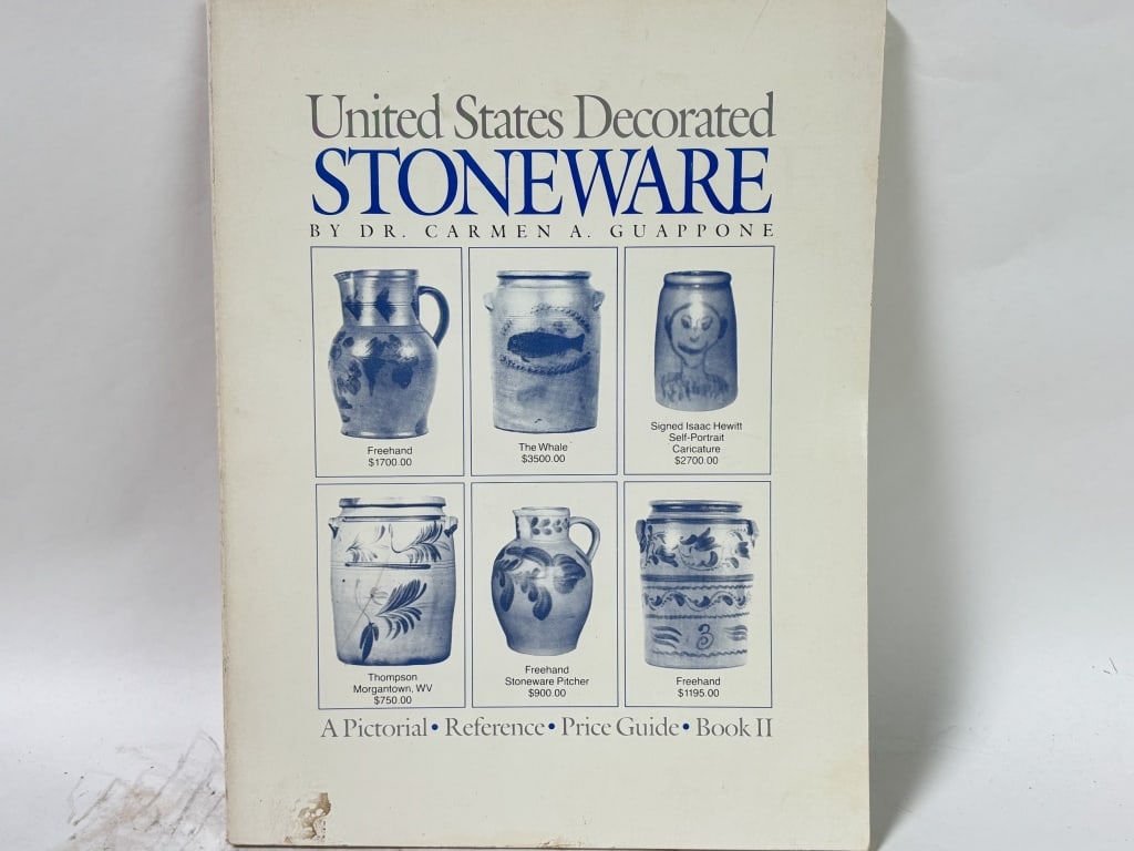 1980 United States Decorated Stoneware: 1980 United States Decorated Stoneware, 11in by 8.5in