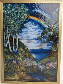 Glass Wall Decor of Louis C. Tiffany Glass Art