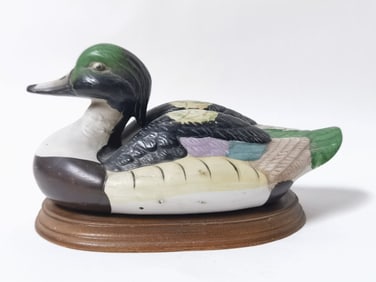 Vintage Porcelain Duck Decor