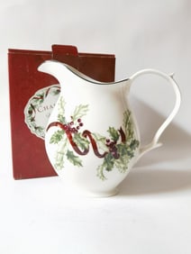 Vintage Charter Club Porcelain Winter Garland 32Oz