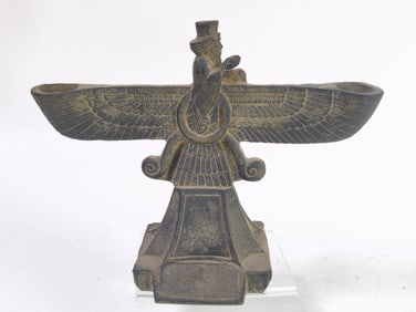 Vintage Faravahar Statue