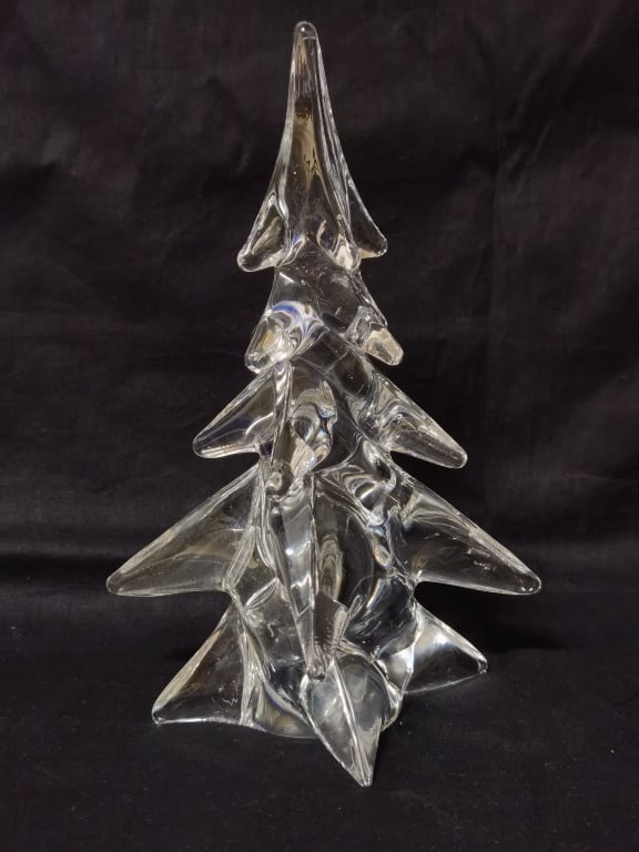 Vintage Crystal Christmas Tree: Vintage Crystal Christmas Tree, 10in