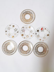 Group of Germany Made Candle Dishes