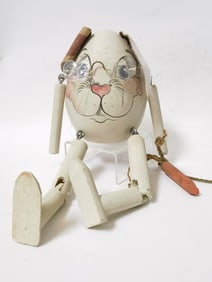 1991 Signed Easter Egg Rabbit Figurine