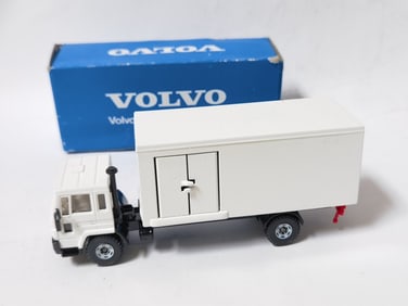 Volvo Metal Box Truck Toy