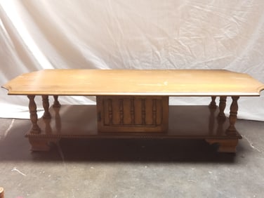 Vintage Wood Coffee Table