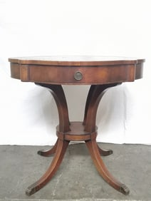 Antique Duncan Phyfe Mahogany Drum Table