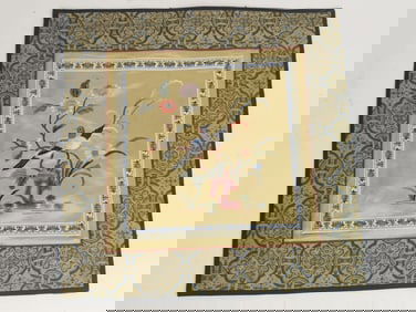 Chinese Bird and Flowers Embroidery