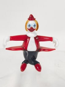 Vintage Murano Italy Art Glass Clown