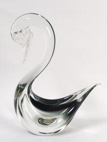 Vintage Murano Italy Art Glass Duck