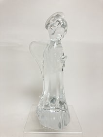 Vintage FM Ronneby Sweden Glass Angel