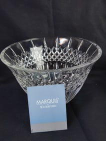 Large Marquis by Waterford Shelton Crystal Bowl
