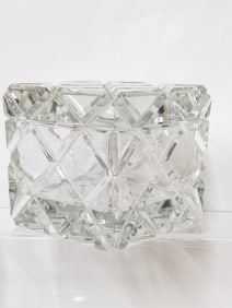 Vintage Lead Crystal Square Box