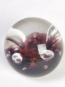 Caithness Scotland "Miniature Moonflower" Glass Pa