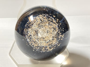 1986 Limited Ed. Selkirk Scotland Glass Paperweigh