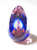 Limited Ed. Caithness Scotland "Red Alert" Glass P: Limited Ed. Caithness Scotland "Red Alert" Glass Paperweight, 41/250, 4.25in by 2.75in