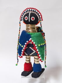 African Ndebele Beaded Doll