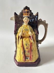 Vintage Burleigh Ware Queen Elizabeth II Coronatio