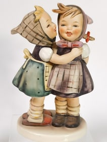 Vintage Goebel Hummel Porcelain "Telling Her Secre