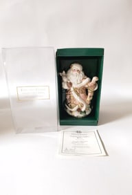 1996 Vintage Fitz & Floyd Porcelain Snowy Woods Be