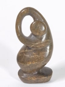 Vintage Signed "Tmarisin" African Soapstone Carved