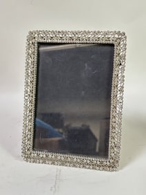 Vintage Rhinestone Photo Frame