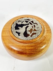 Jerry W. Ward Hand Crafted Wood Carved Bowl