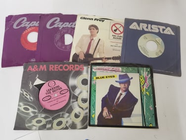 (6) Vintage Music Records