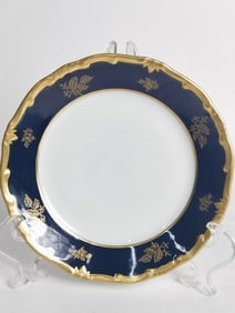 Vintage Weimar Echt Wetmar Kobalt Porcelain Plate