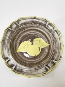 Vintage Santa Anita Ware Porcelain Vreni Apple Pla