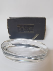 The Toscany Collection Oval Crystal Paperweight