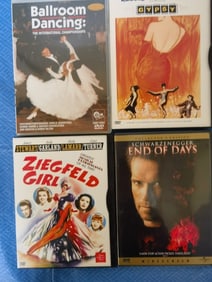 Group of Used DVDs