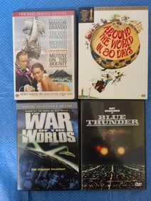 Group of Used DVDs