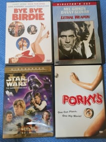 Group of Used DVDs