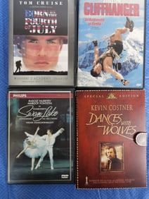 Group of Used DVDs