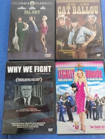 Group of Used DVDs