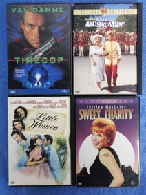 Group of Used DVDs