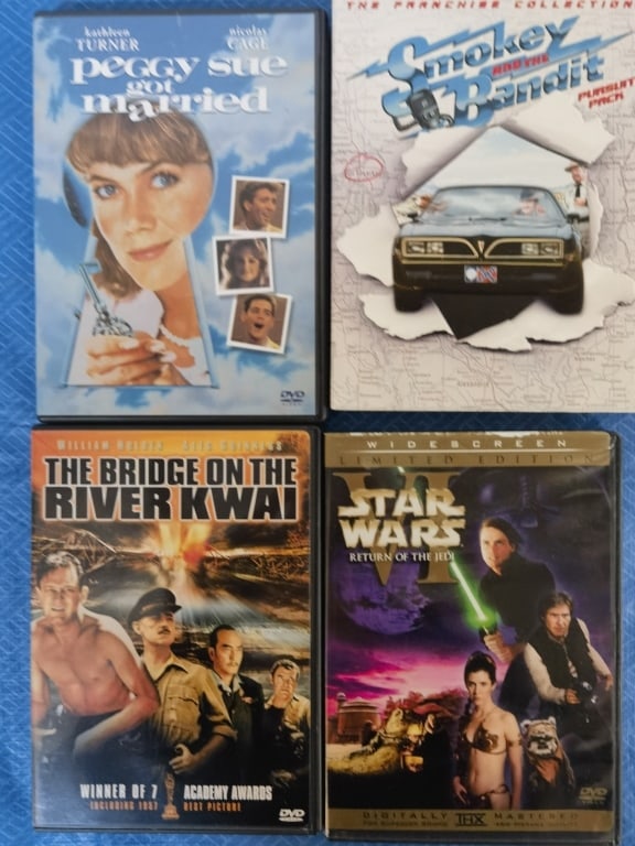 Group of Used DVDs: Group of Used DVDs