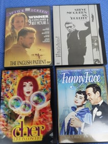 Group of Used DVDs