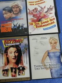 Group of Used DVDs