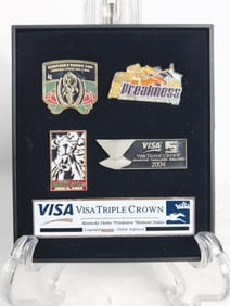 Limited Ed. 2004 Visa Triple Crown Pin Set