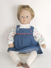 Large Vintage Girl Doll
