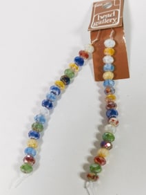 Group of Costume Faceted Beads