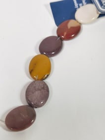 Group of Red Marble Beads
