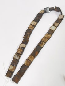 Group of Mother-of-Pearl Square Beads