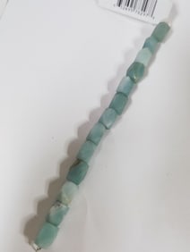 Group of Green Stone Beads
