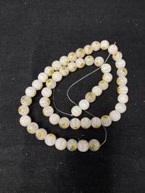 Group of Flower Glass Beads